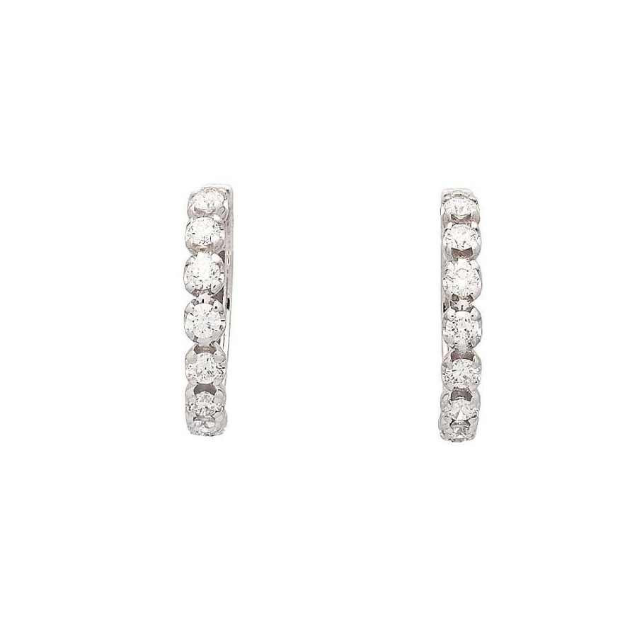 Pendientes Joyería Cabranes | Pendientes Criollas Con Diamantes