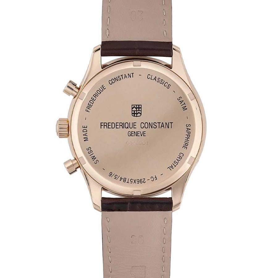 Relojes Para Hombre Frederique Constant | Frederique Constant Classic Quartz Chronograph Triple Calendar - Fc-296Sw5B4